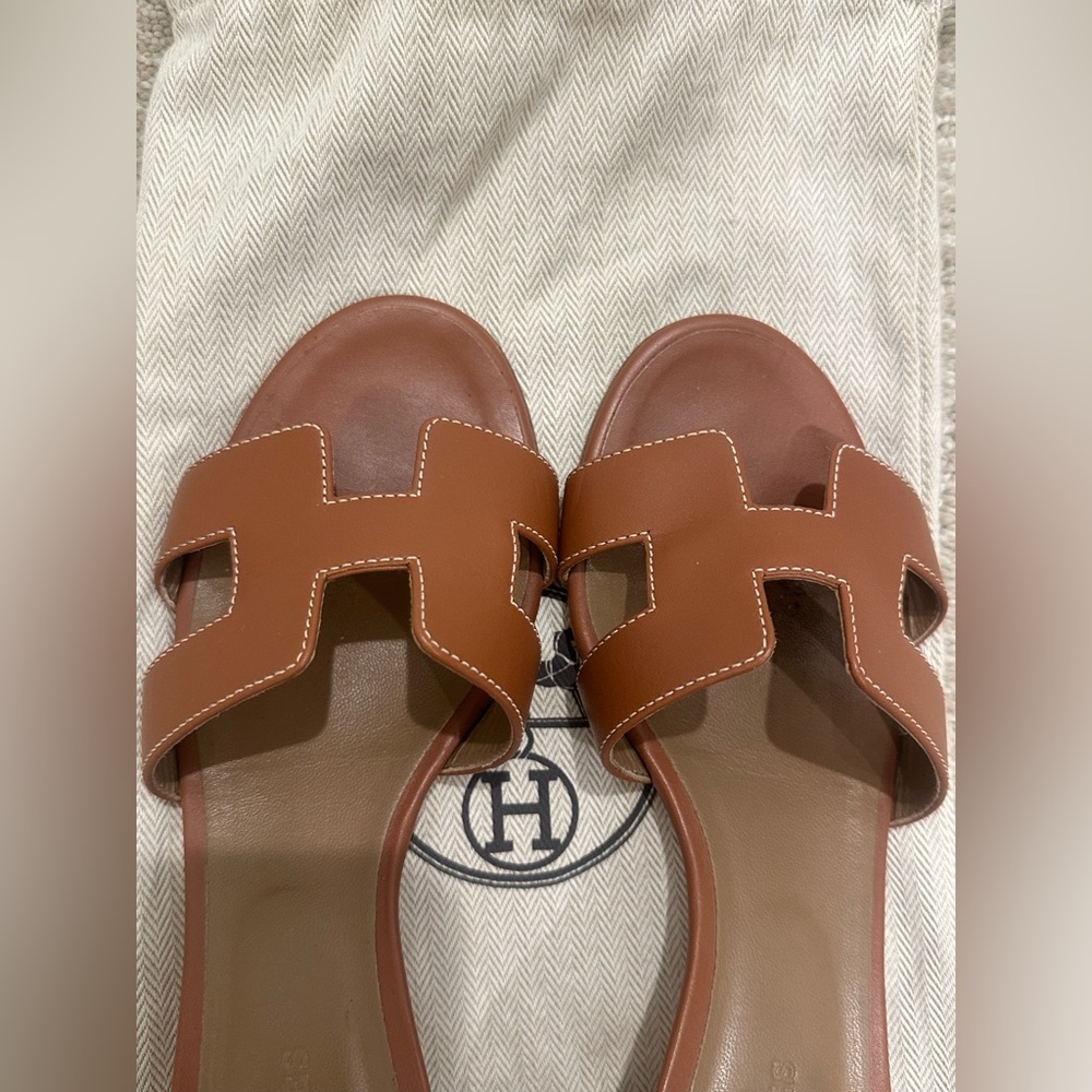 HERMES OASIS ORAN SANDALS - Picture 8 of 11